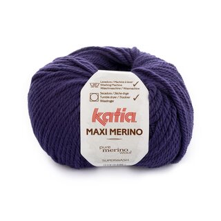 Maxi Merino Dunkellila 45