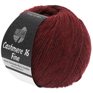 Cashmere 16 Fine Dunkelrot 011