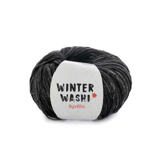 Winter Washi Schiefergrau-Schwarz 212