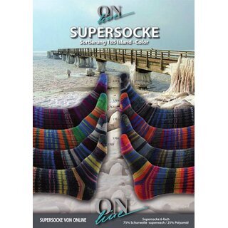Supersocke 6-fach Island- Color 1769