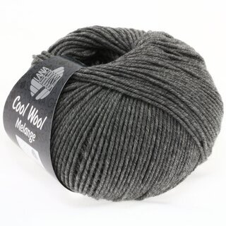 Cool Wool Merino Superfein Dunkelgrau meliert 412