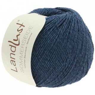 Landlust Sommerseide Schwarzblau 09