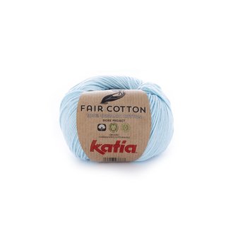 Fair Cotton Himmelblau 08