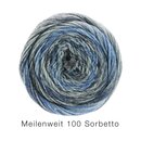 Meilenweit 4-fach Sorbetto Dunkelblau/Grau 6256