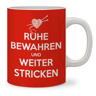 Tasse Ruhe bewahren