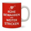 Tasse Ruhe bewahren