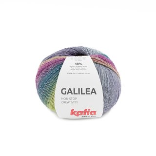 Galilea Grnblau/ Lila/ Hellgelb 307