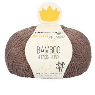 Regia Premium 4fach Bamboo Taupe 23