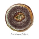 Gomitolo Felice Natur/Brombeer/Hellbeige/Oliv/Bernstein 716