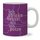 Tasse Ich stricke besser als ich putze