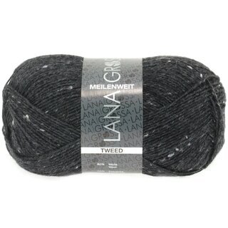 Meilenweit 100 Tweed Anthrazit 107