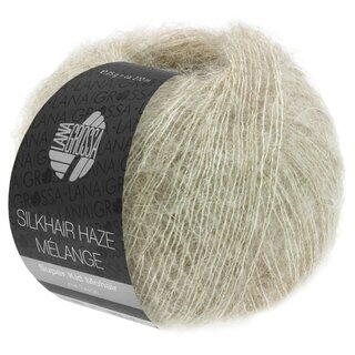 Silkhair Haze Melange Graubeige meliert 1317