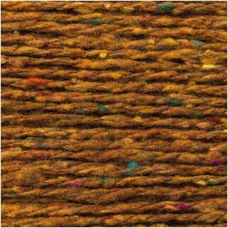 Fashion Modern Tweed Aran Senf 04