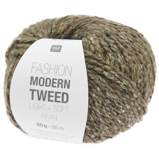 Fashion Modern Tweed Aran Anthrazit 17
