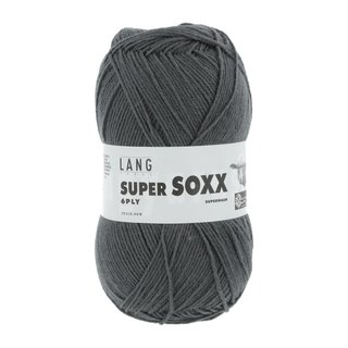 Super Soxx 6-fach Uni Grau 24