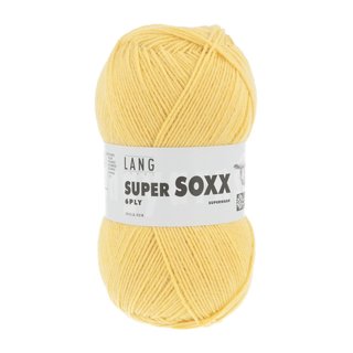 Super Soxx 6-fach Uni Maisgelb 43