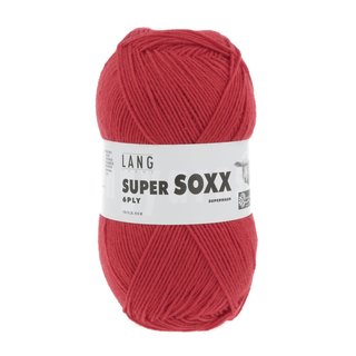 Super Soxx 6-fach Uni Rot 60