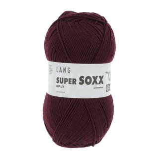 Super Soxx 6-fach Uni Bordeaux 64