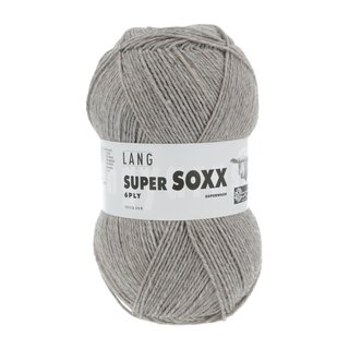 Super Soxx 6-fach Uni Beige melange 96
