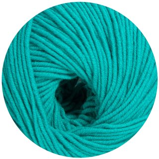 Supersocke 6-fach Merino Uni Trkis 5004