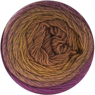 Infinity Shawl Lila/ Camel 317