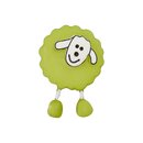 Polyesterknopf �se, Schaf, 18mm, hellgr�n