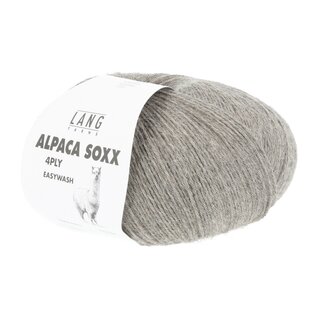 Alpaca Soxx 4-fach Hellbraun melange 96