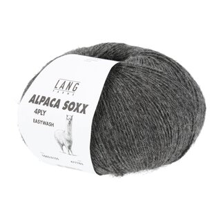 Alpaca Soxx 4-fach Dunkelgrau melange 105