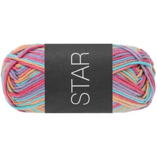 Star Print T�rkis/Pink/Lachsorange/Violett 353