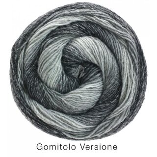 Gomitolo Versione 413-Silbergrau/Hellgrau/Mittelgrau/Dunkelgrau