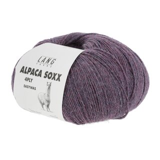 Alpaca Soxx 4-fach Violett melange 47