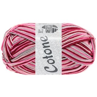 Cotone print 327-Rosa/Pink/Bordeaux/Hellgrau