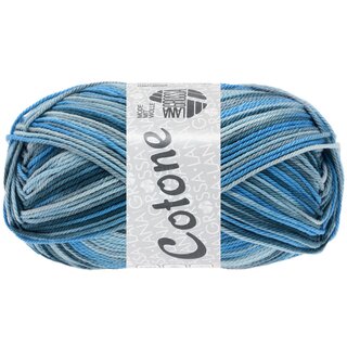 Cotone print 345-Himmelblau/Mint/Graublau/Grnblau