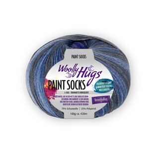 Paint Socks 205-jeans/blau