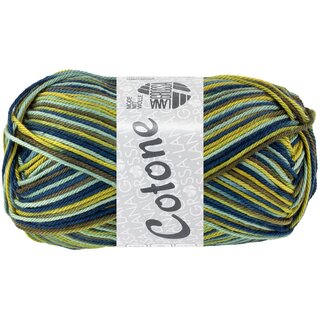 Cotone print 360-Resedagrn/Dunkelpetrol/Helloliv/Dunkeloliv