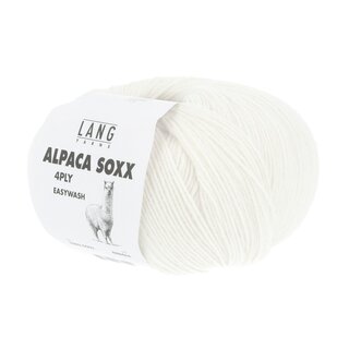 Alpaca Soxx 4-fach Wei� 02