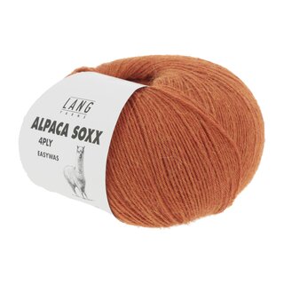 Alpaca Soxx 4-fach Orange melange 59