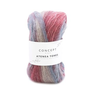 Atenea Tones 201 - Blau-Minzgrn-Rostrot