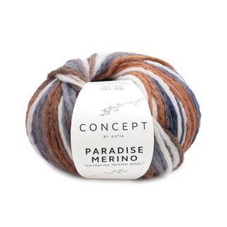 Paradise Merino 505 - Naturwei-Braun-Grau-Dunkelgra