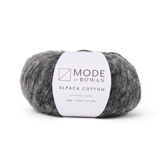 Mode at Rowan Alpaca Cotton 012 charcoal melange