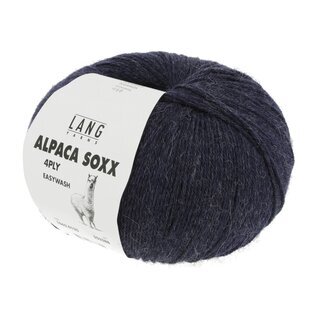 Alpaca Soxx 4-fach Navy melange 125
