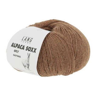 Alpaca Soxx 4-fach Braun melange 168