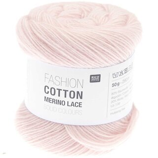 Fashion Cotton Merino Lace 03-rosa