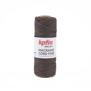 MACRAM CORD FINE 204 - Blassbraun