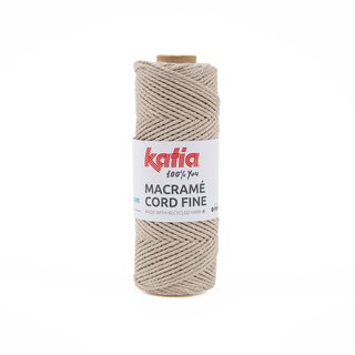 MACRAM CORD FINE 205 - Beigebraun