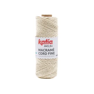 MACRAM CORD FINE 206 - Naturwei
