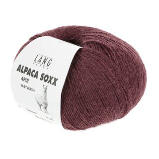 Alpaca Soxx 4-fach Rosenholz dunkel 187