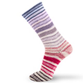 SYMMETRIC SOCKS & MORE - INFINITY 91 - Braun-Fuchsia-Brombeer