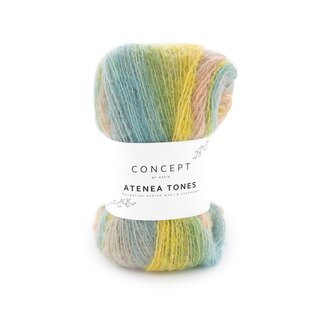 Atenea Tones 206 - Orange-Grau-Grn-Ocker