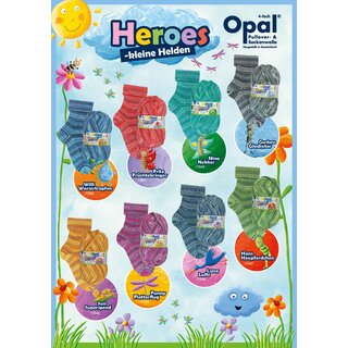 Opal 4-fach Heroes - kleine Helden